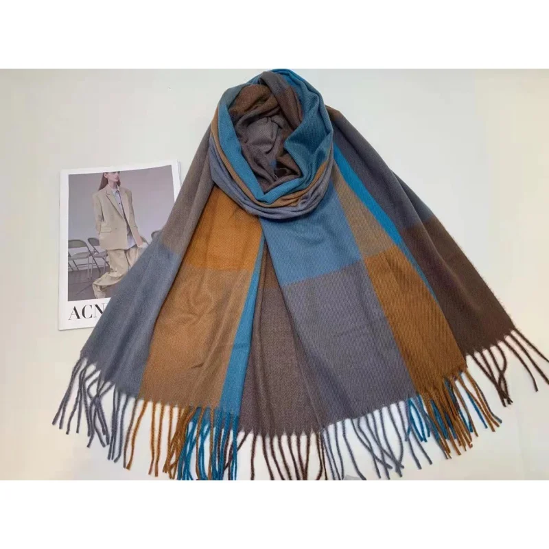 Прямая продажа с фабрики Мужской осенне-зимний двусторонний клетчатый длинный теплый шарф в Корейском стиле
Прямая продажа с фабрики Мужской осенне-зимний двусторонний клетчатый длинный теплый шарф в Корейском стиле