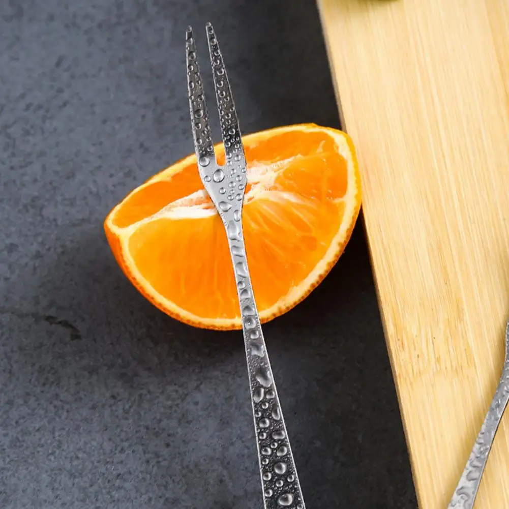 Non-slip Handle Fruit Fork Stainless Steel Non-slip Fruit Fork Set for Eating Desserts Rust-proof Easy to Clean for Korean
Non-slip Handle Fruit Fork Stainless Steel Non-slip Fruit Fork Set for Eating Desserts Rust-proof Easy to Clean for Korean