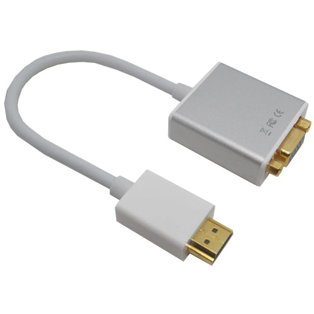 

HDMI to VGA cable, HAMI converter with audio, high-definition computer, HDIM interface, laptop monitor, projector, VGA adapter