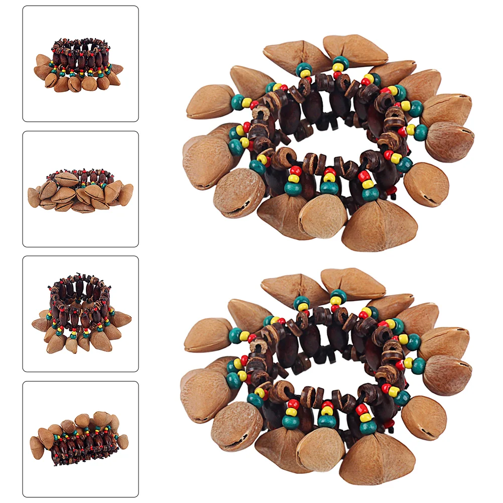 Creative Unique Nut Shell Bracelet Nut Shell Handbell Musical Instrument Drum Bell Bell Bracelet for Kids Toddler Children
Creative Unique Nut Shell Bracelet Nut Shell Handbell Musical Instrument Drum Bell Bell Bracelet for Kids Toddler Children