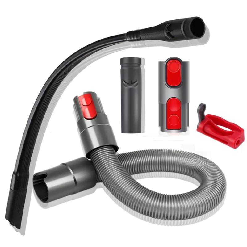 Гибкая удлиняющаяся Насадка + удлинитель шланга для Dyson V7 V8 V10V11V15, серые запасные части
Гибкая удлиняющаяся Насадка + удлинитель шланга для Dyson V7 V8 V10V11V15, серые запасные части