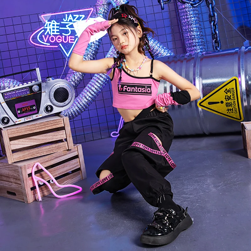 Костюм для уличного танца, одежда для девочек-подростков Kpop, уличная одежда, одежда для чарлидинга, розовые топы, брюки-карго, Одежда для танцев в стиле хип-хоп YS5018
Костюм для уличного танца, одежда для девочек-подростков Kpop, уличная одежда, одежда для чарлидинга, розовые топы, брюки-карго, Одежда для танцев в стиле хип-хоп YS5018