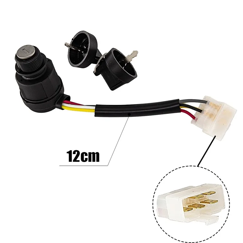 5 Pin JK425-2 ignition lock generator Start Switch Key for KIPOR KGE6500E ignition lock 5 pins
5 Pin JK425-2 ignition lock generator Start Switch Key for KIPOR KGE6500E ignition lock 5 pins
