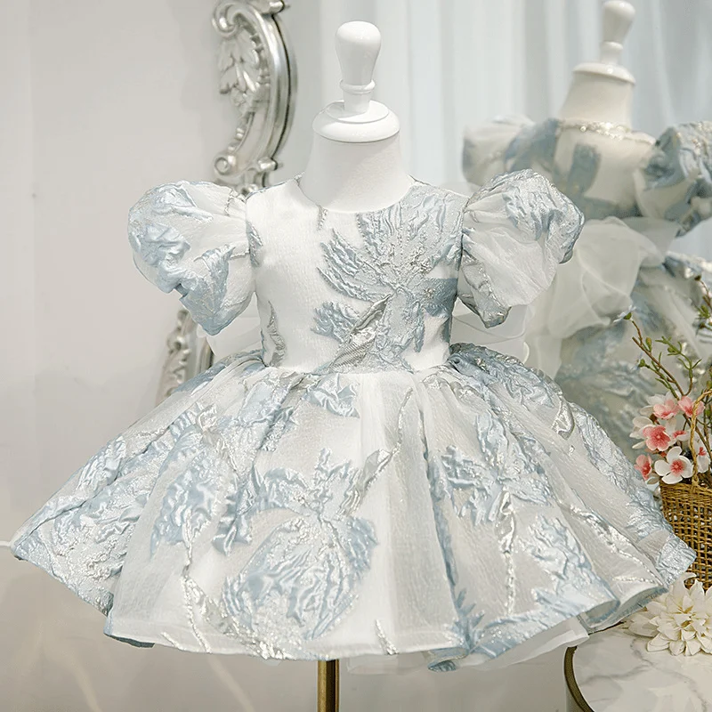 Toddler Child Short Puff Sleeve Flower Vintage Bow Vestido Party Pageant Birthday 2-12Y Baby Girl Princess Dress Infant Dresses
Toddler Child Short Puff Sleeve Flower Vintage Bow Vestido Party Pageant Birthday 2-12Y Baby Girl Princess Dress Infant Dresses
