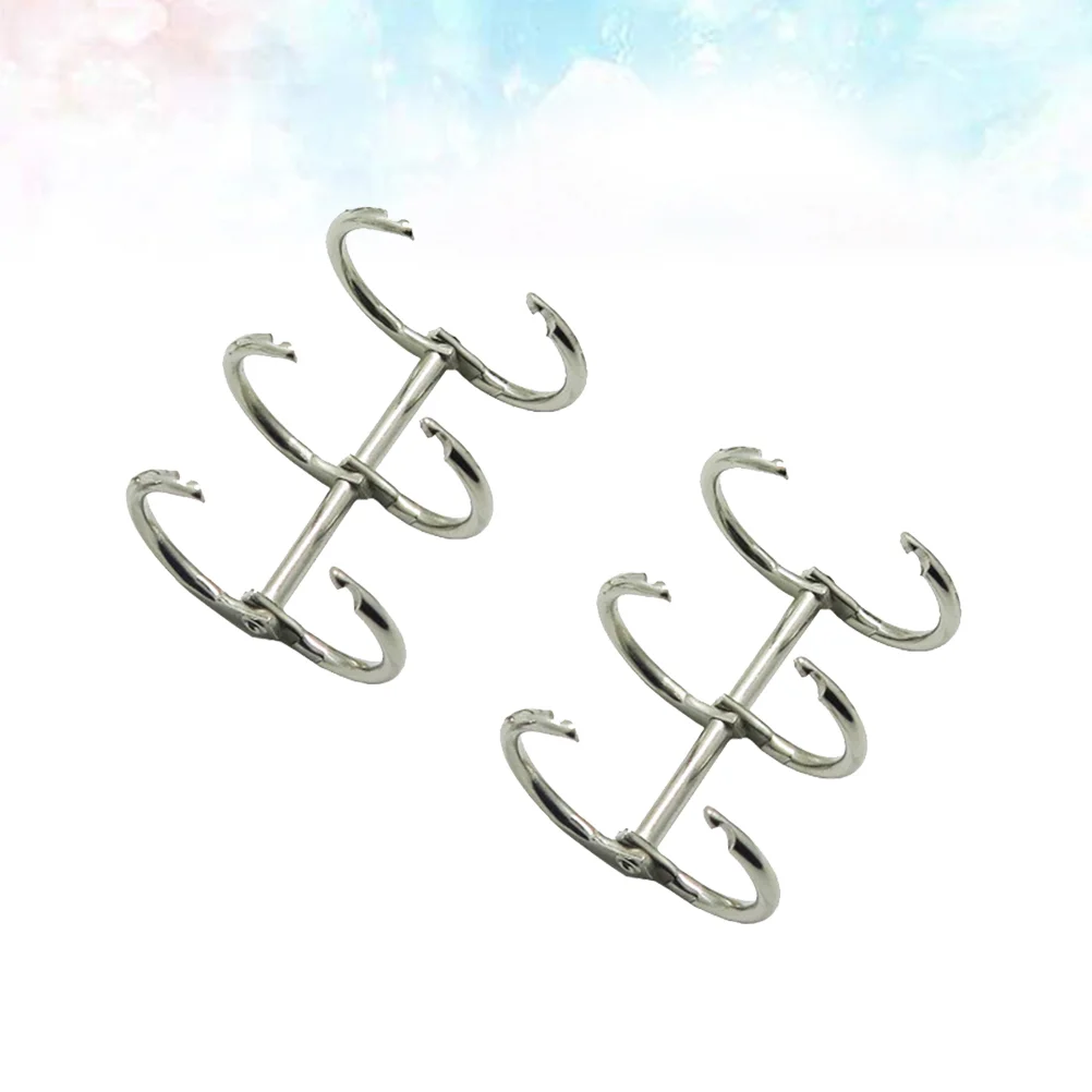 6 Pcs 20mm 3-Ring Metal Silver Loose-Leaf Split Hinged Rings Scrapbooking Book Binder Rings for Diary Photo Album Binding
6 Pcs 20mm 3-Ring Metal Silver Loose-Leaf Split Hinged Rings Scrapbooking Book Binder Rings for Diary Photo Album Binding
