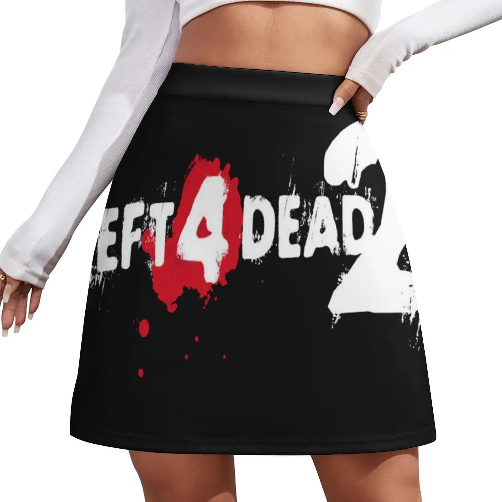 

LEFT 4 DEAD 2 LOGO Mini Skirt cute skirt mini skirt for women