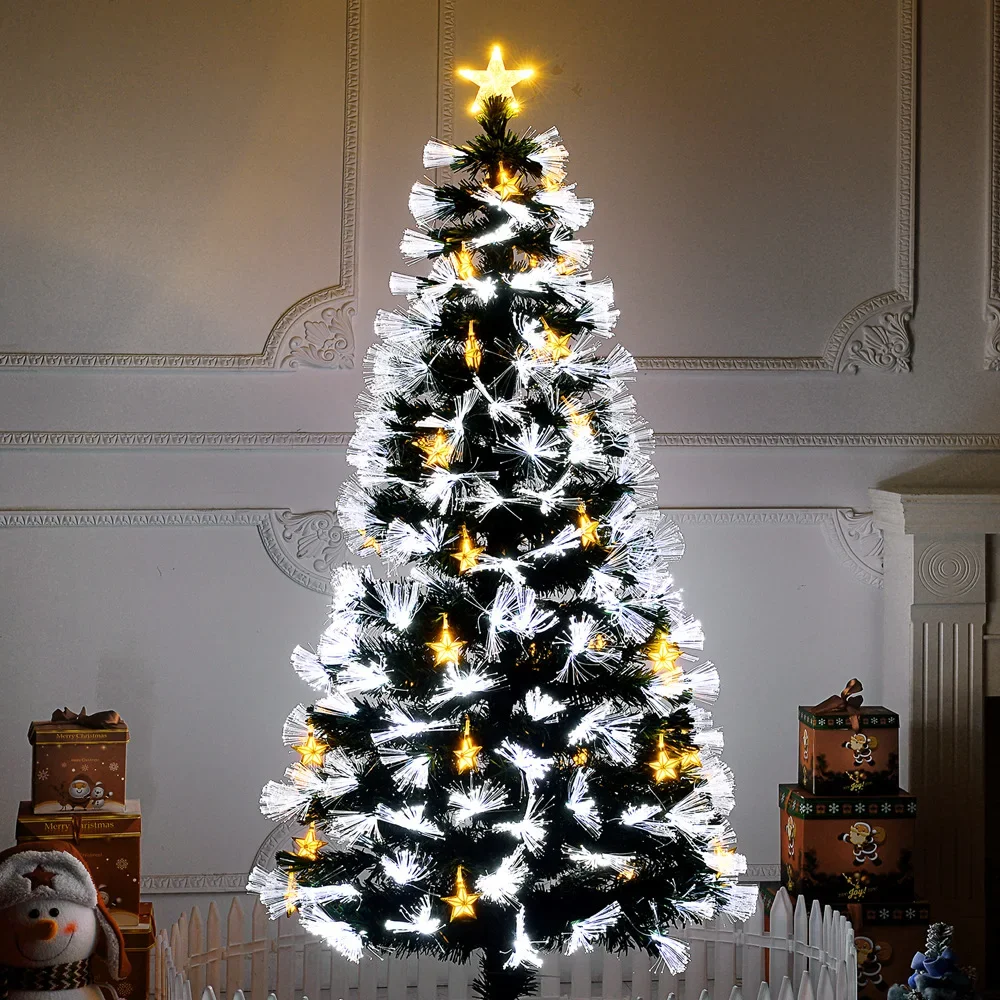 2023 New Design LED Illuminated Christmas Tree For Decoration Fiber Optic Tree Large Package 1.5 M, 1.8 M, 2.4 M
2023 New Design LED Illuminated Christmas Tree For Decoration Fiber Optic Tree Large Package 1.5 M, 1.8 M, 2.4 M