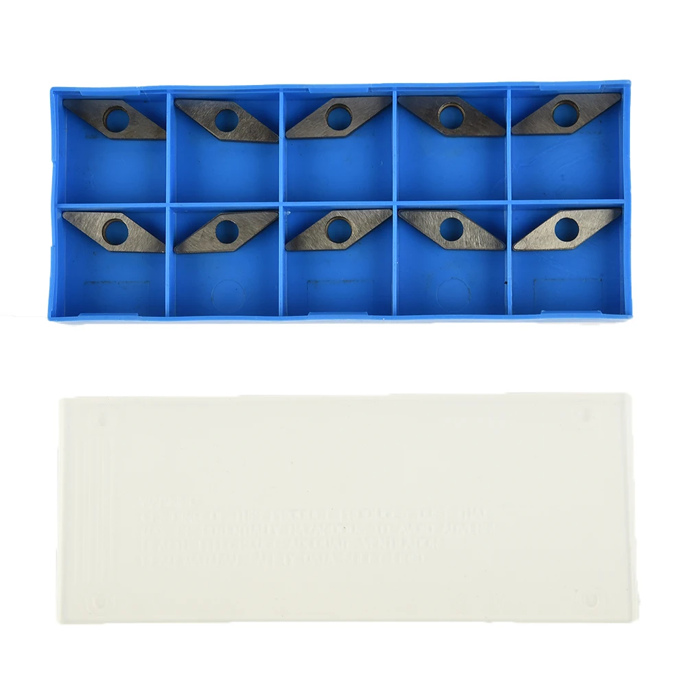 10 Pcs MV1603 Carbide Insert Blades Shim Seats For VNMG160404/08/12/16 For Workshop Lathe Sharping Turning Tools Accessories
10 Pcs MV1603 Carbide Insert Blades Shim Seats For VNMG160404/08/12/16 For Workshop Lathe Sharping Turning Tools Accessories