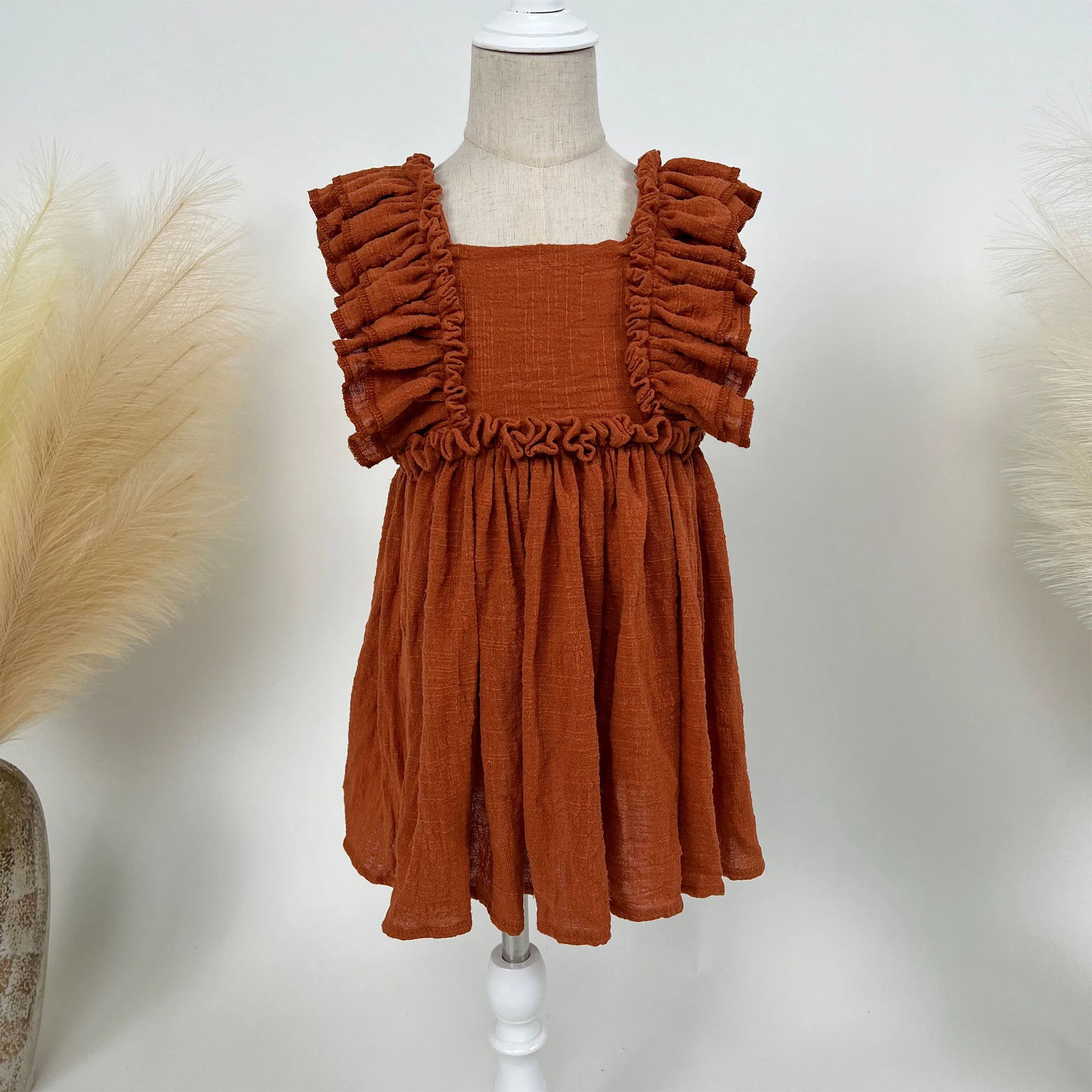 Don&Judy Boho Ruffle Cotton Little Girls Dress for Summer Wedding Party Pageant Vestidos Bohemian Baby Kids Photography Clothing
Don&Judy Boho Ruffle Cotton Little Girls Dress for Summer Wedding Party Pageant Vestidos Bohemian Baby Kids Photography Clothing