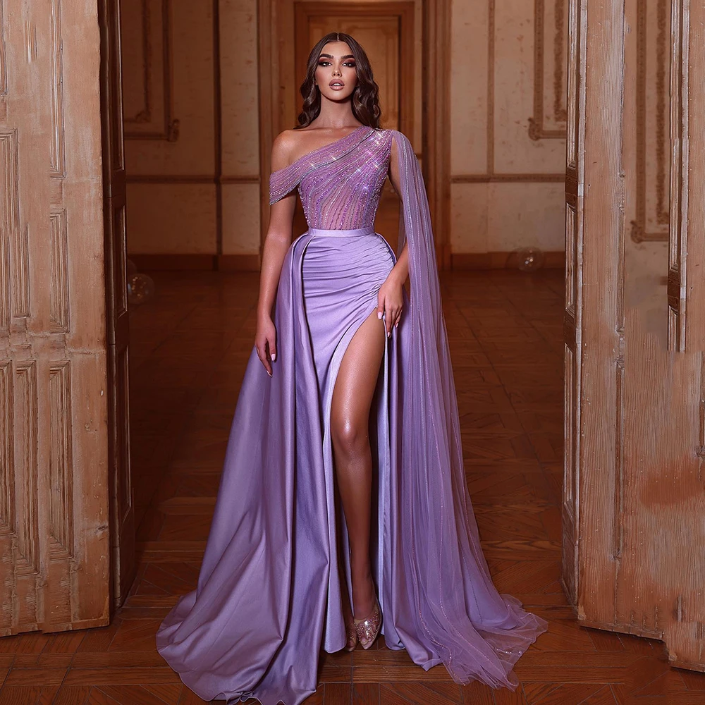 Sexy Luxury Ladies One Shoulder Formal Party Mermaid Prom Dresses Glitter Evening Dresses Floor Length Elegant Cocktail Gowns
Sexy Luxury Ladies One Shoulder Formal Party Mermaid Prom Dresses Glitter Evening Dresses Floor Length Elegant Cocktail Gowns