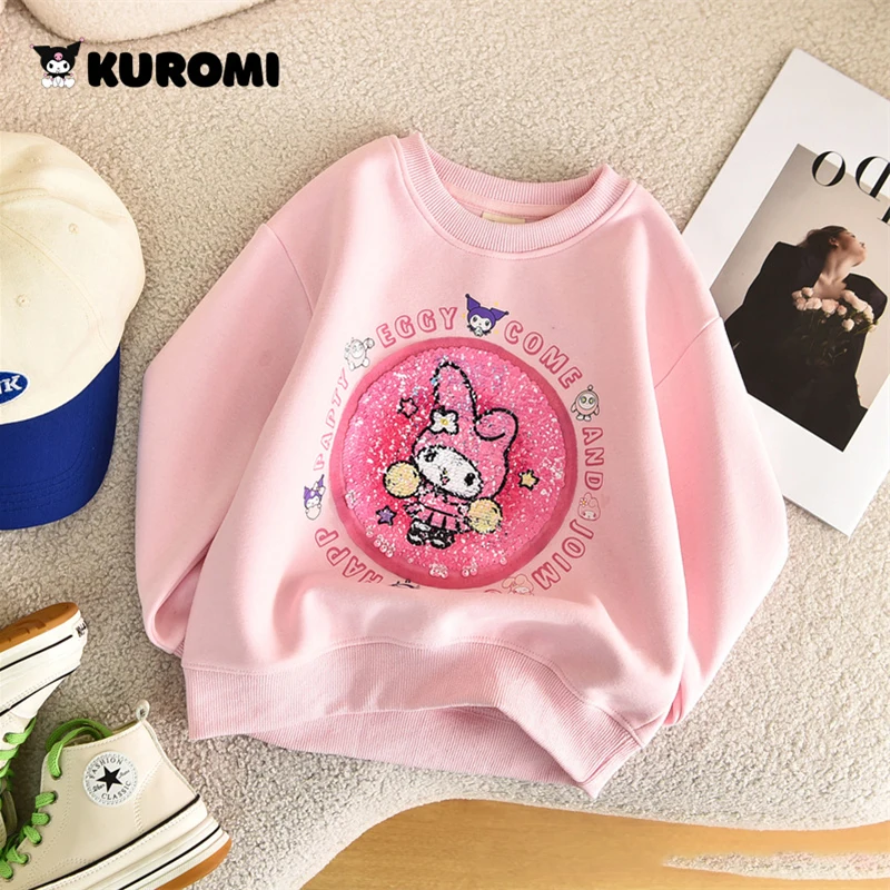 2024 New Style Sanrio Kawaii Anime My Melody Children Springtime Hoodie Cute Cartoon Long Sleeve Top Lovely Gifts for Girls
2024 New Style Sanrio Kawaii Anime My Melody Children Springtime Hoodie Cute Cartoon Long Sleeve Top Lovely Gifts for Girls