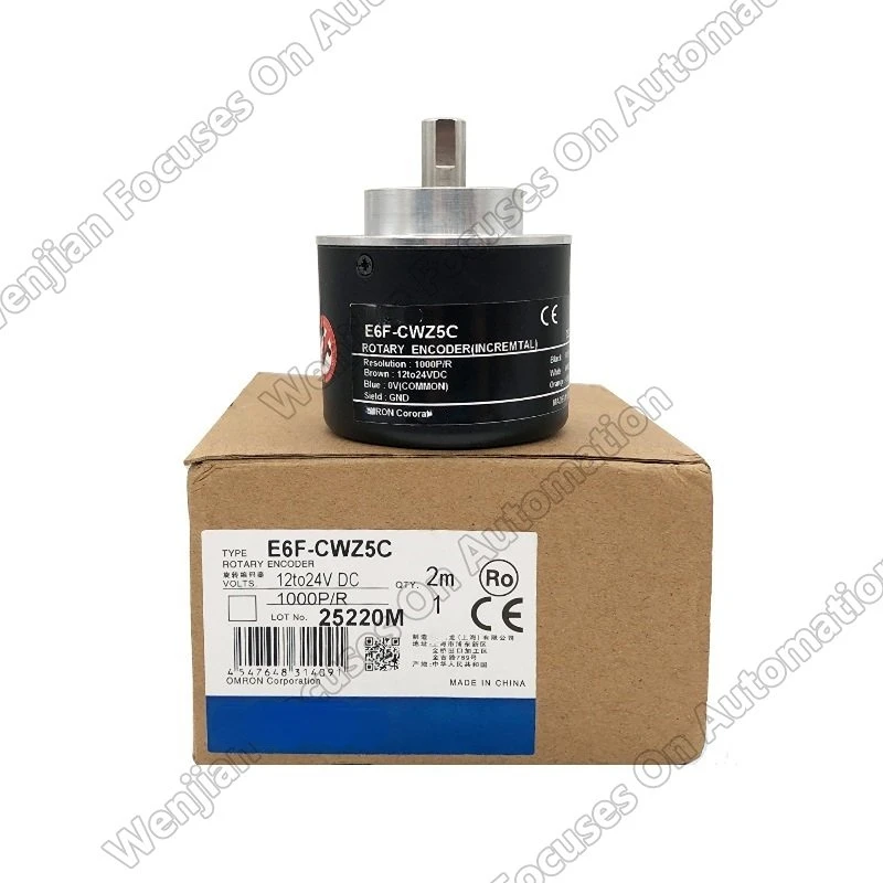 Rotary encoder E6F-CWZ5C 100P/R E6F-CWZ5C 200P/R E6F-CWZ5C 360P/R E6F-CWZ5C 500P/R E6F-CWZ5C 600P/R E6F-CWZ5C 1000P/R
Rotary encoder E6F-CWZ5C 100P/R E6F-CWZ5C 200P/R E6F-CWZ5C 360P/R E6F-CWZ5C 500P/R E6F-CWZ5C 600P/R E6F-CWZ5C 1000P/R