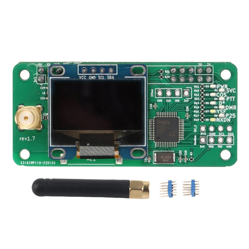 

Для Raspberry Pi расширенная точка доступа MMDVM OLED MMDVM DMR P25 YSF DIY многофункциональная удобная свободная деталь детали аксессуары 1 комплект