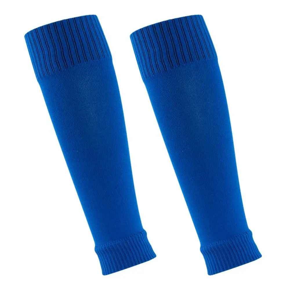 

1 pair Breathable Sports Sock Sleeves Elasticity Solid Color Basketball Sock Sleeves Non-Slip Knee Protection Calf Stockings