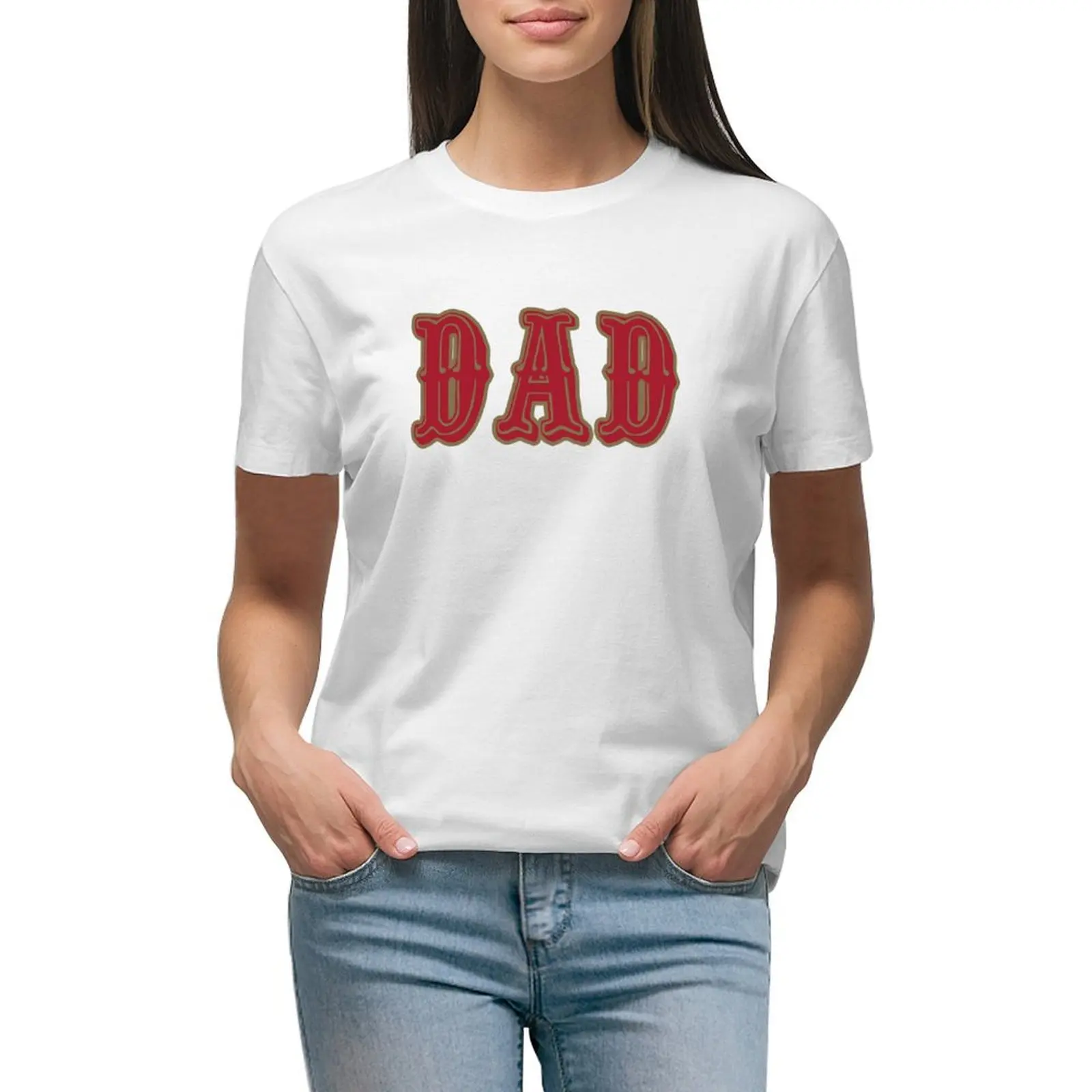 San Fran DAD! T-shirt anime clothes animal print shirt for girls Women's cotton t-shirt
San Fran DAD! T-shirt anime clothes animal print shirt for girls Women's cotton t-shirt