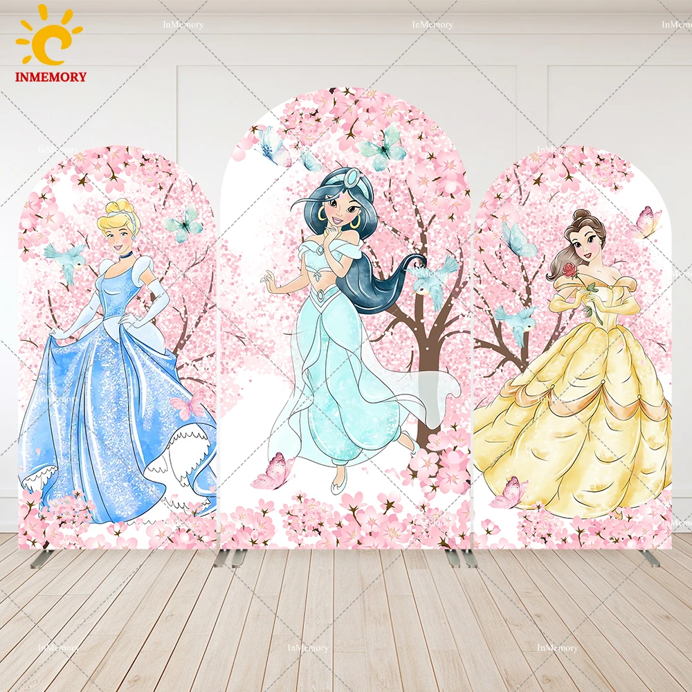 Disney Princess Girls Birthday Decorations Cartoon Cinderella Jasmine Belle Arch Backdrop Cover Wall Photography Background
Disney Princess Girls Birthday Decorations Cartoon Cinderella Jasmine Belle Arch Backdrop Cover Wall Photography Background