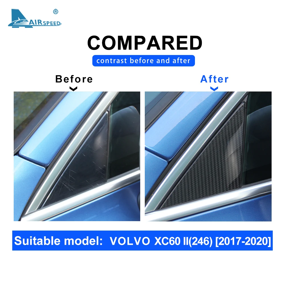 2 шт. для VOLVO XC60 аксессуары 2017 2018 2019 2020 углеродное волокно Автомобильная стойка оконная декоративная наклейка автомобильные аксессуары
2 шт. для VOLVO XC60 аксессуары 2017 2018 2019 2020 углеродное волокно Автомобильная стойка оконная декоративная наклейка автомобильные аксессуары