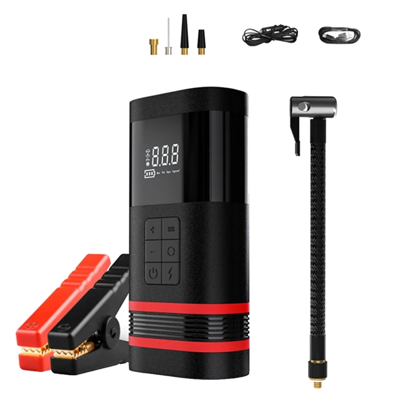 Car Emergency Power Electric Pump Inflatable Integrated Machine Emergency Power Pump Power Supply Pump
Car Emergency Power Electric Pump Inflatable Integrated Machine Emergency Power Pump Power Supply Pump