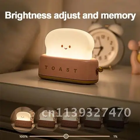 Очаровательная USB перезаряжаемая лампа с таймером, Милая Ночная лампа, тостер, регулируемая яркость, спальня, прикроватный светильник для сна по месяцу рождения
Очаровательная USB перезаряжаемая лампа с таймером, Милая Ночная лампа, тостер, регулируемая яркость, спальня, прикроватный светильник для сна по месяцу рождения