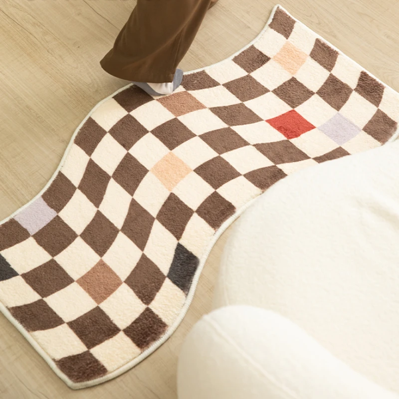 Decorative Rug Home Thickened Bedside Bedroom Cloakroom Furry Warm Soft Living Room Hallway Carpet Door IG Bedside Non-slip Mat
Decorative Rug Home Thickened Bedside Bedroom Cloakroom Furry Warm Soft Living Room Hallway Carpet Door IG Bedside Non-slip Mat