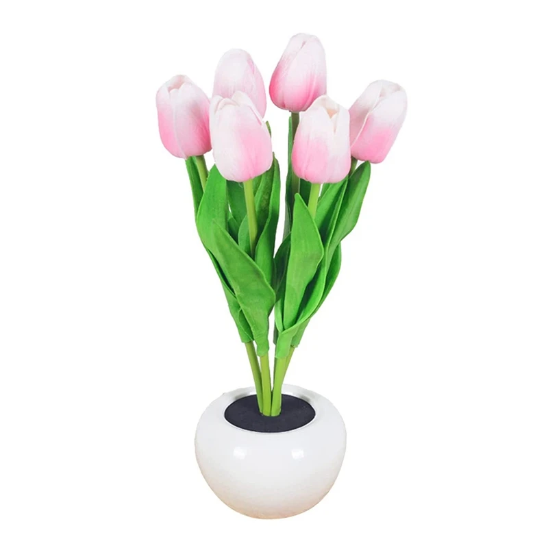 Tulip Lamp, New Table Lamp LED Simulation Tulip Night Light With Vase, Table Lamp Decoration Home Living Room
Tulip Lamp, New Table Lamp LED Simulation Tulip Night Light With Vase, Table Lamp Decoration Home Living Room
