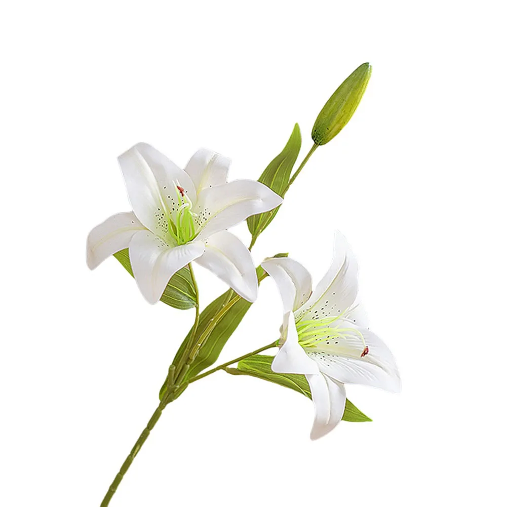 Simulation Flower Lily Artificial Flower Lily Fake Plastic Lily Flower Home Garden Courtyard Hotel Living Room Decoration Flower
Simulation Flower Lily Artificial Flower Lily Fake Plastic Lily Flower Home Garden Courtyard Hotel Living Room Decoration Flower