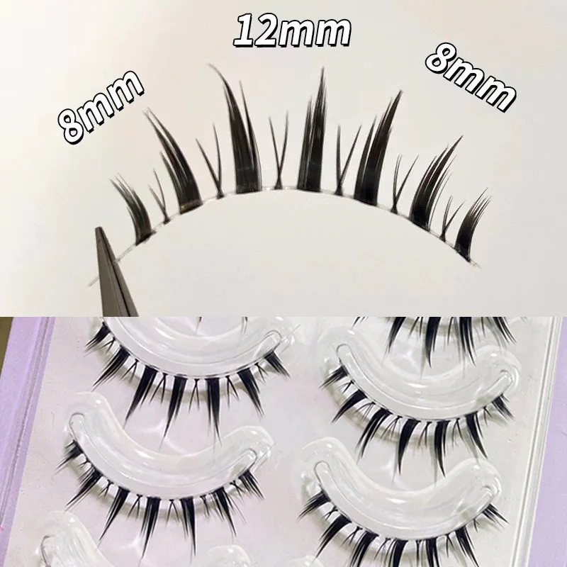 Cosplay&ware 1 5 Pairs Handmade Soft Wispy Curling False Eyelashes Natural Fairy Daily Volume Cosplay Makeup Extension Tools 20 Cosplay&ware 1 5 Pairs Handmade Soft Wispy Curling False Eyelashes Natural Fairy Daily Volume Cosplay Makeup Extension Tools -Zentai shop online S6e3662f9bb6546c9badc01cb3e1c95e7S.jpg