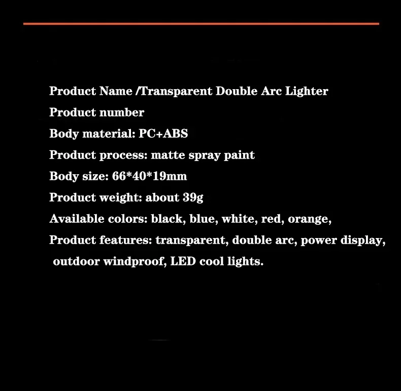 Encendedor eléctrico de doble arco a prueba de viento para exteriores, encendedor recargable por USB, pantalla de batería de Plasma tipo C, regalos para hombres 18 Encendedor eléctrico de doble arco Encendedor eléctrico de doble arco a prueba de viento para exteriores, encendedor recargable por USB, pantalla de batería de Plasma tipo C, regalos para hombres » Encendedor eléctrico de doble arco