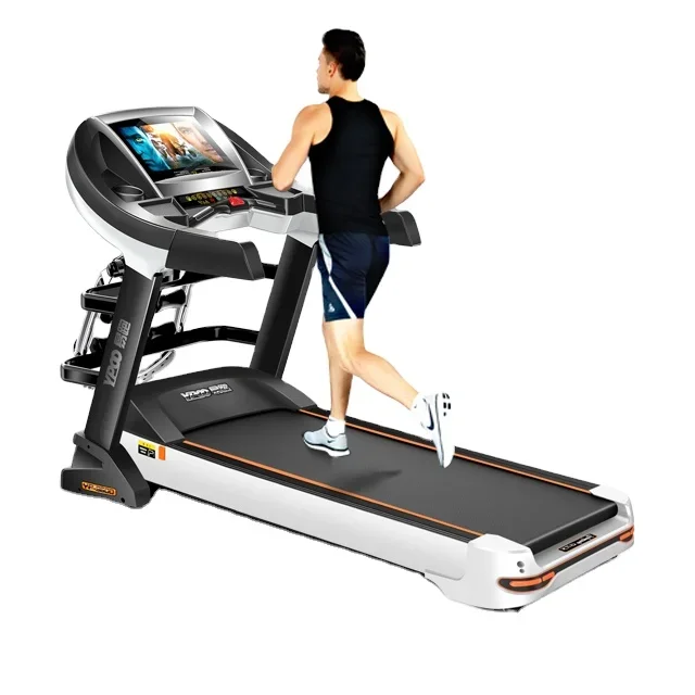 

YPOO Home use luxury electric Treadmill fold with reverse intelligent APP gym treadmill