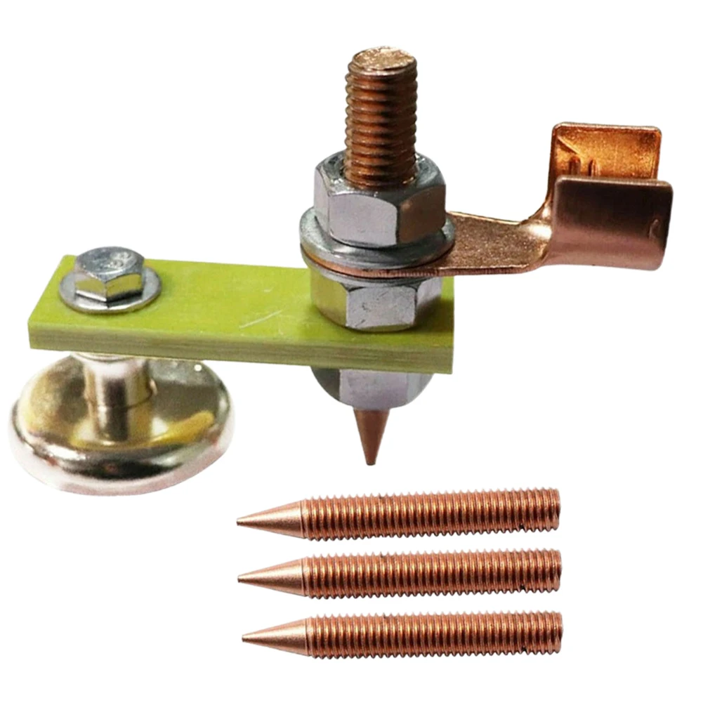 4pcs Welding Magnet Support With Red Copper Wire Tail Grounding Screw Weld Ground Clamp For Metal Poles Struts Soldering Tools
4pcs Welding Magnet Support With Red Copper Wire Tail Grounding Screw Weld Ground Clamp For Metal Poles Struts Soldering Tools