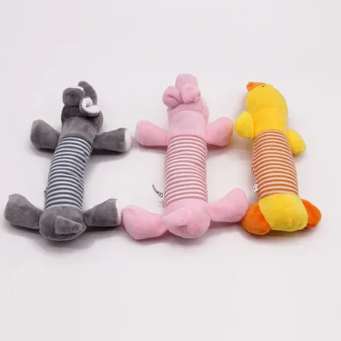 Chew Squeak Dolls Sound Toys Dog Cat Fleece Pet Funny Plush Toys Elephant Duck Pig Fit for All Pets Durability
Chew Squeak Dolls Sound Toys Dog Cat Fleece Pet Funny Plush Toys Elephant Duck Pig Fit for All Pets Durability