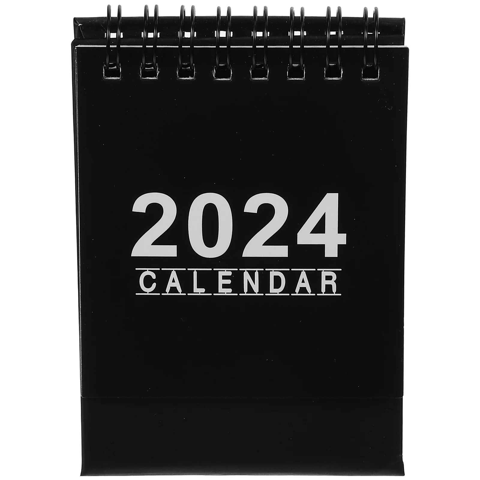 

2024 Desktop Standing Flip Calendar Small Desk Calendar Portable Desktop Calendar Standing Flip Academic Year Monthly Calendars