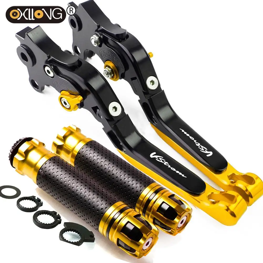 Motorcycle Accessories CNC Adjustable Brake Clutch Levers Handbar End Grips FOR SUZUKI V-STROM 1000 X GTA 2018 2019 2020 2021
Motorcycle Accessories CNC Adjustable Brake Clutch Levers Handbar End Grips FOR SUZUKI V-STROM 1000 X GTA 2018 2019 2020 2021
