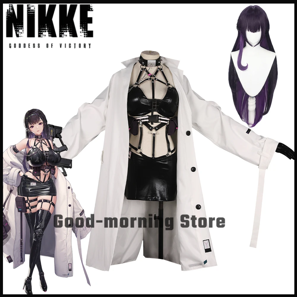 Game Nikke Mihara Cosplay Costume Sexy Leather Costumes Women wig Mihara Cosplay Halloween Party Outfit Full set
Game Nikke Mihara Cosplay Costume Sexy Leather Costumes Women wig Mihara Cosplay Halloween Party Outfit Full set