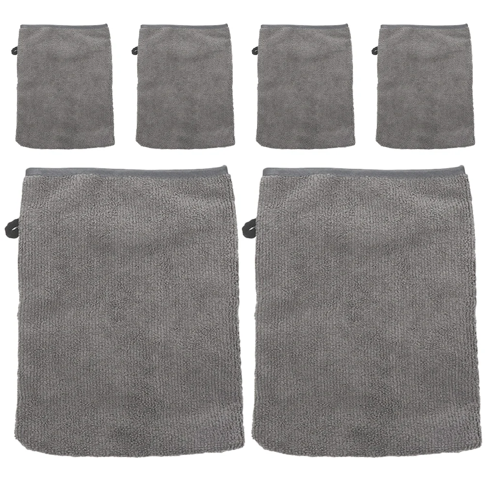 6 Pcs Makeup Remover Fiber Bath Make Up Remover Travel Gloves Cleaning Polyester Edging Accessory
6 Pcs Makeup Remover Fiber Bath Make Up Remover Travel Gloves Cleaning Polyester Edging Accessory