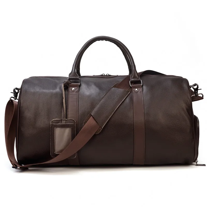 Highend Coffee Black Big Genuine Leather Business Men Travel Bag with Shoe Pocket Cowhide Male gym Duffle Large Capacity M9423
Highend Coffee Black Big Genuine Leather Business Men Travel Bag with Shoe Pocket Cowhide Male gym Duffle Large Capacity M9423