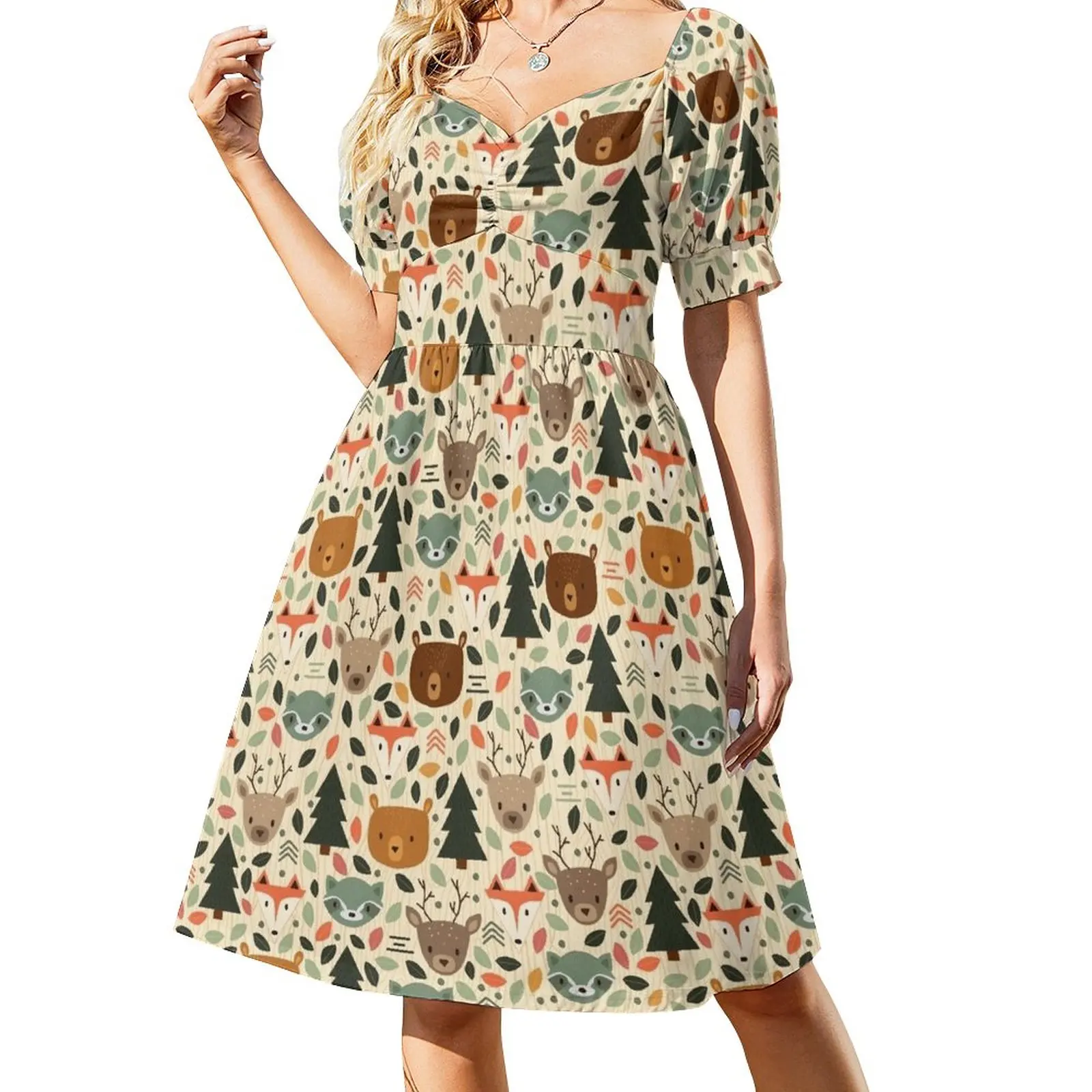 Woodland Creatures Sleeveless Dress Women's dresses summer women's dress 2023 loose summer dress
Woodland Creatures Sleeveless Dress Women's dresses summer women's dress 2023 loose summer dress