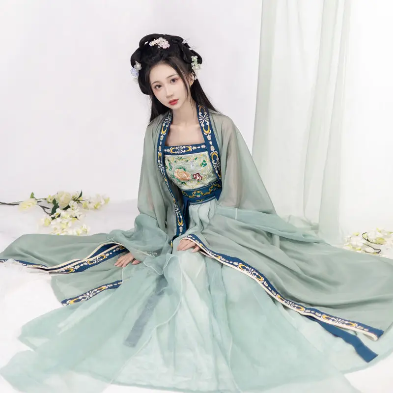Elegant Hanfu Dress Women Ancient Chinese Hanfu Female Fairy Cosplay Costume Summer Dance Dress Hanfu Party Outfit for Women
Elegant Hanfu Dress Women Ancient Chinese Hanfu Female Fairy Cosplay Costume Summer Dance Dress Hanfu Party Outfit for Women