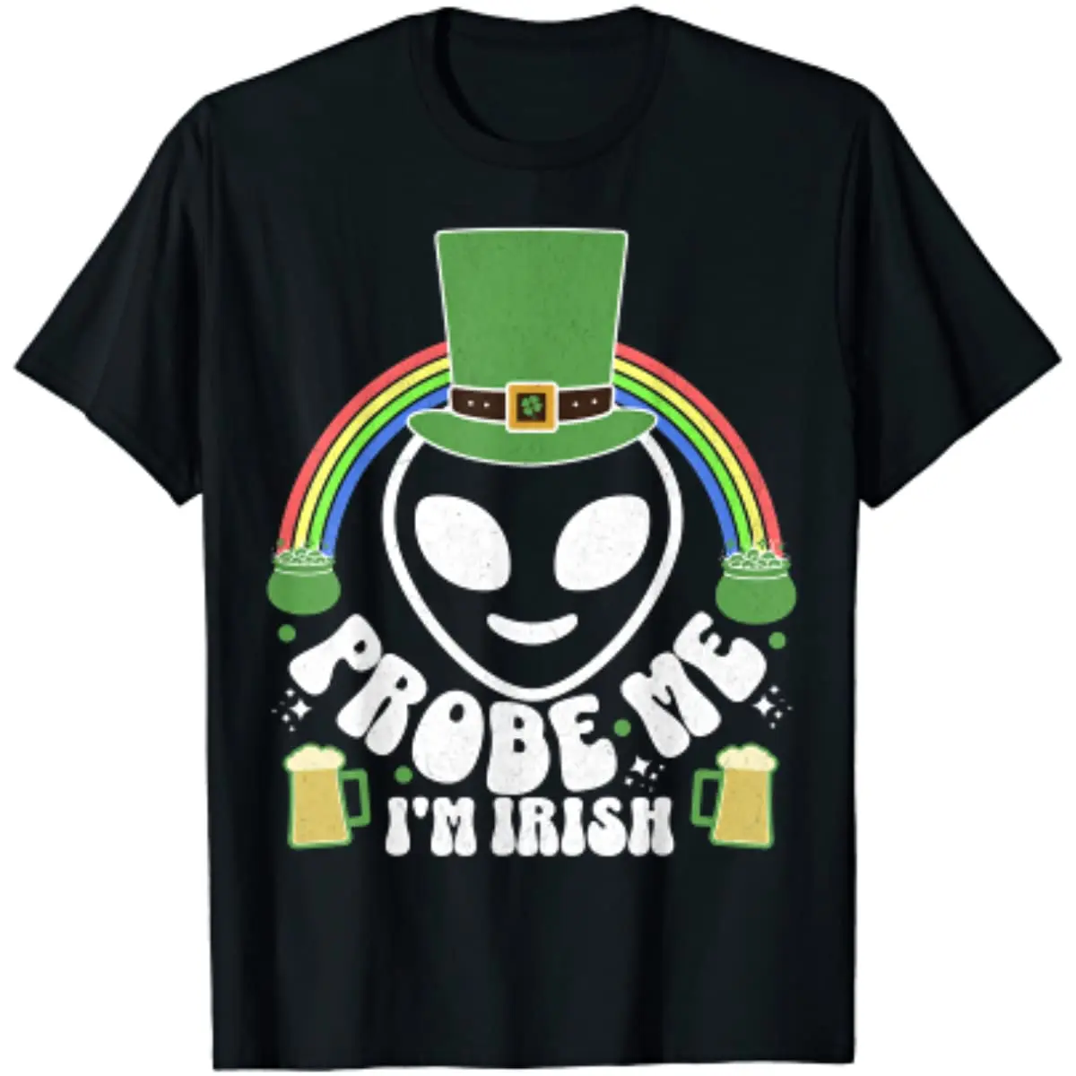 I'm Irish Funny St Patricks Day Alien T-Shirt Men Clothing Men T Shirt Cotton Daily Four Seasons Tees 1981 Shirt Probe Me
I'm Irish Funny St Patricks Day Alien T-Shirt Men Clothing Men T Shirt Cotton Daily Four Seasons Tees 1981 Shirt Probe Me