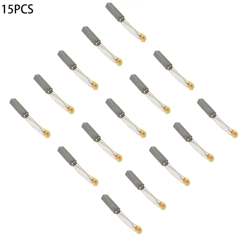 15pcs/set Durable Carbon Brushes For Electric Motors Enhance Motor Function Fits For Various Power Tools Replacement Tool Part
15pcs/set Durable Carbon Brushes For Electric Motors Enhance Motor Function Fits For Various Power Tools Replacement Tool Part