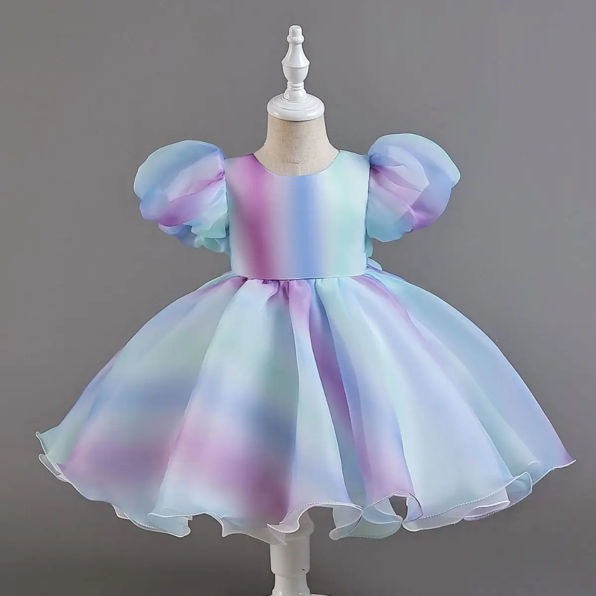 Toddler Birthday Party Summer Dress for Girls 2 To 8 Years Multicolor Tulle Short Evening Gowns Luxury Pageant Dresses Children
Toddler Birthday Party Summer Dress for Girls 2 To 8 Years Multicolor Tulle Short Evening Gowns Luxury Pageant Dresses Children