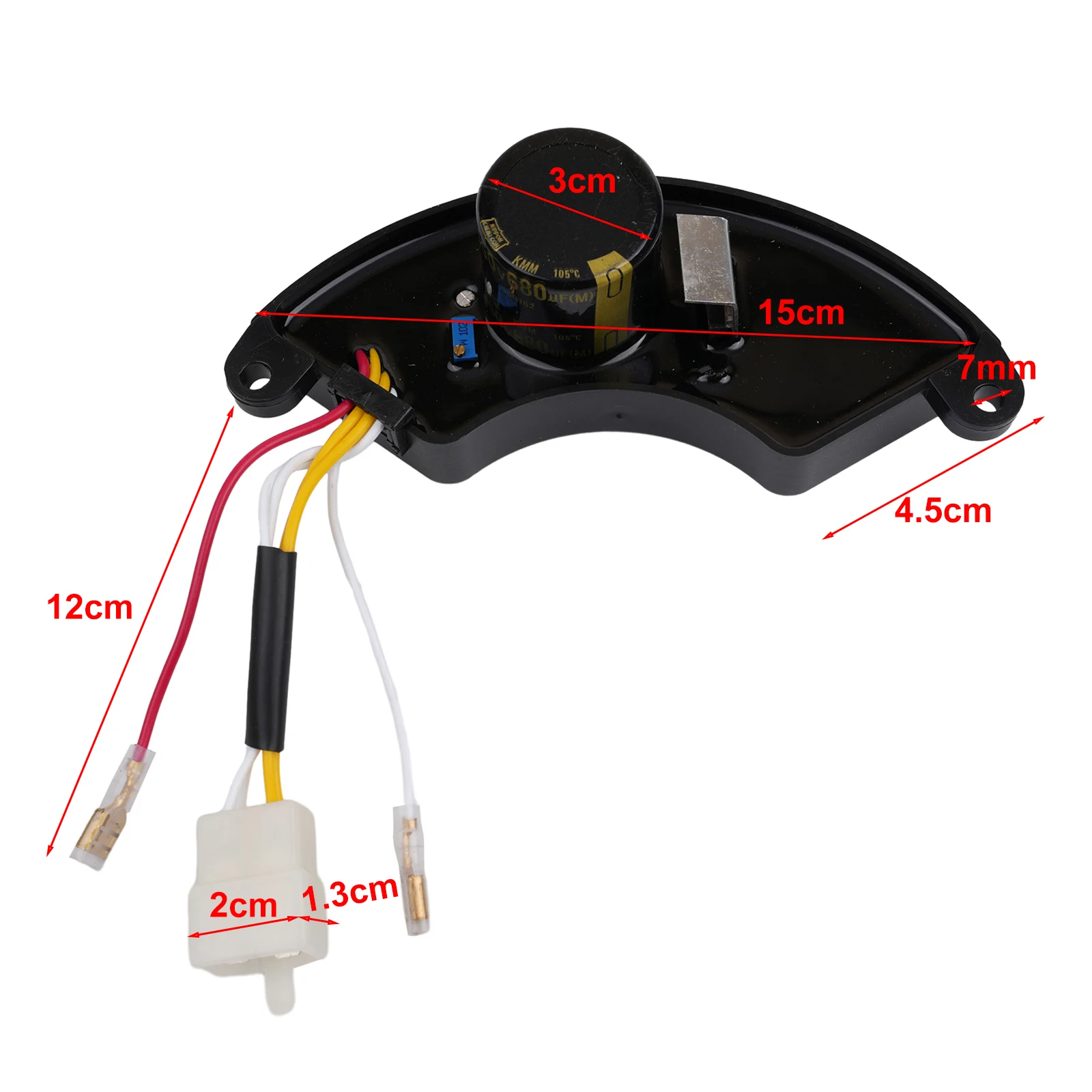 AVR Automatic Single Phase Voltage Regulator For 7KW 7.5KW 8KW 8000W Generator Single Phase Gasoline Generator Spare Parts
AVR Automatic Single Phase Voltage Regulator For 7KW 7.5KW 8KW 8000W Generator Single Phase Gasoline Generator Spare Parts