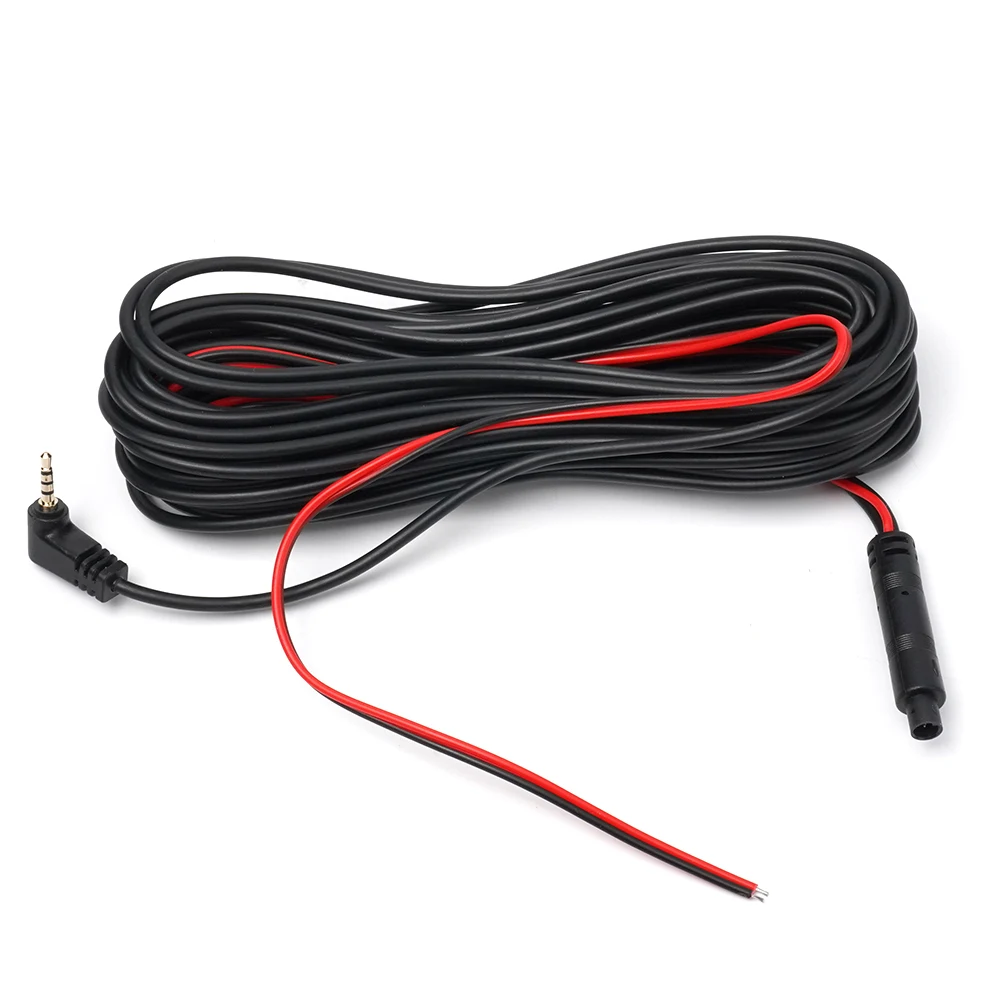 

10m Black Extension Cable for Car DVR Backup Rear View Camera 5Pin Cord Wire Excellent Temperature Resistance