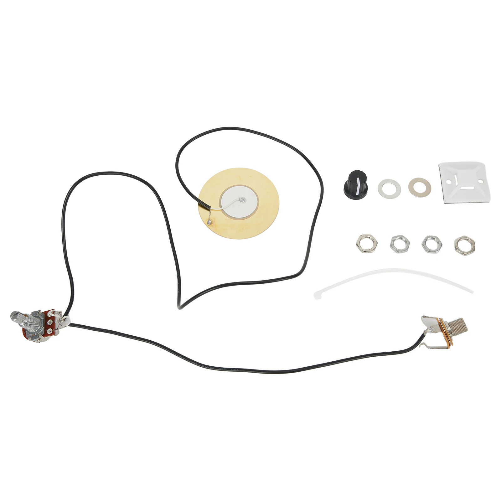 Enhance Your Instrument's Tone With Prewired Piezo Pickup Set Metal Body, Easy Installation, Suitable For Mandolin And Banjo
Enhance Your Instrument's Tone With Prewired Piezo Pickup Set Metal Body, Easy Installation, Suitable For Mandolin And Banjo