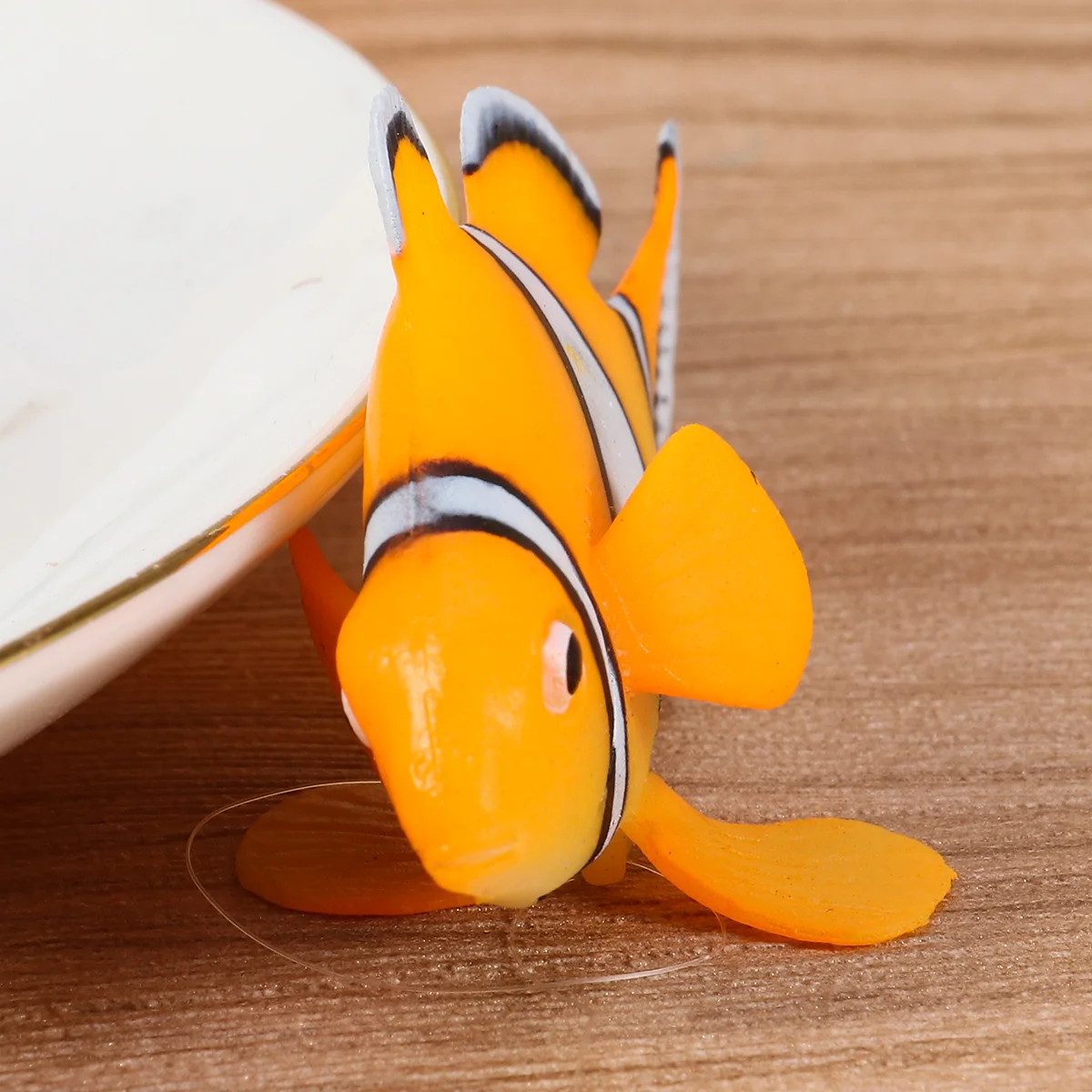 Aquarium Artificial,, Tropical Silicone Floating Clownfish Aquarium Floating Ornament ( Black )
Aquarium Artificial,, Tropical Silicone Floating Clownfish Aquarium Floating Ornament ( Black )