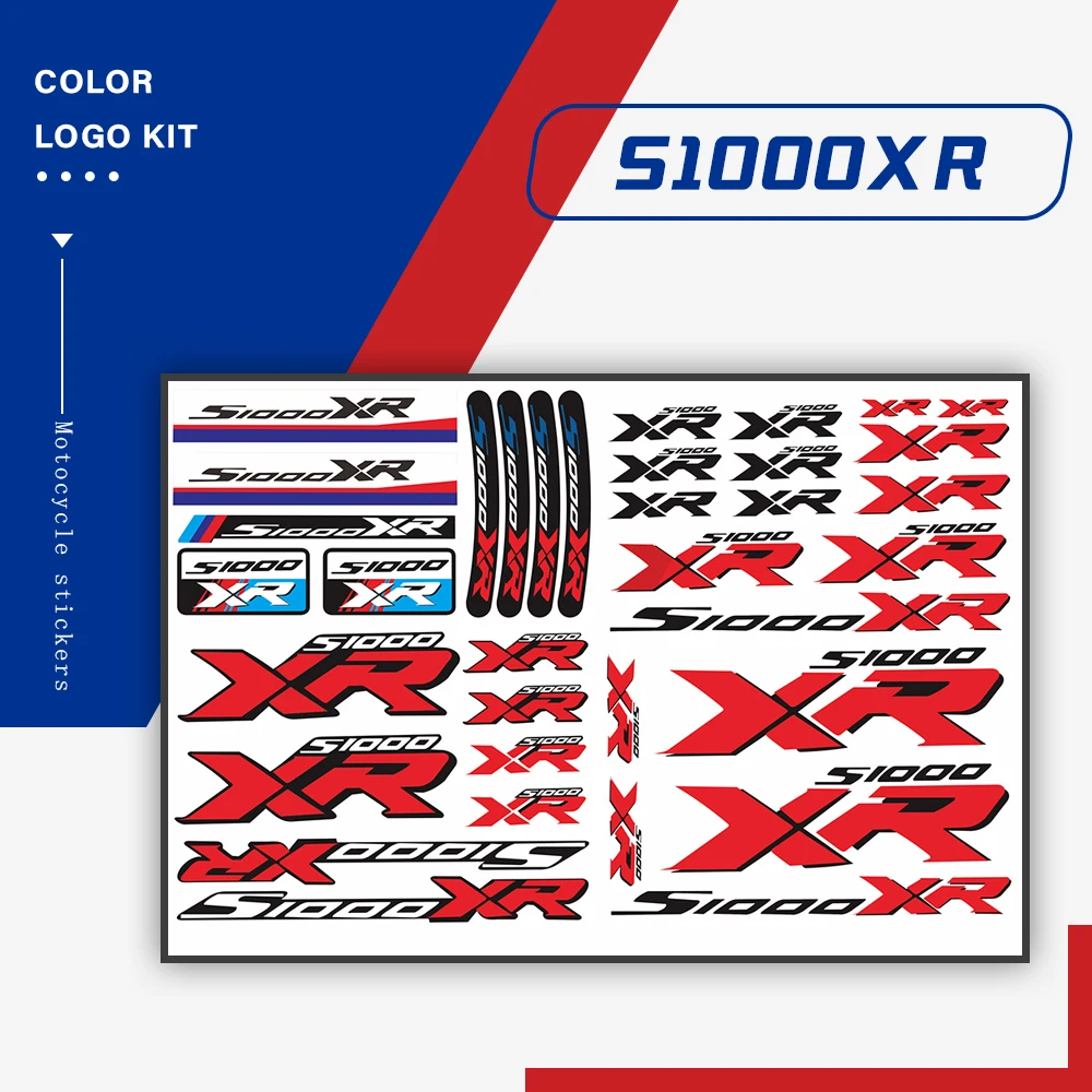 For BMW S1000XR S1000 XR S 1000XR Motorcycle New Sticker Reflective Waterproof Body Fuel Tank Tail Box Logo Decals Kit
For BMW S1000XR S1000 XR S 1000XR Motorcycle New Sticker Reflective Waterproof Body Fuel Tank Tail Box Logo Decals Kit