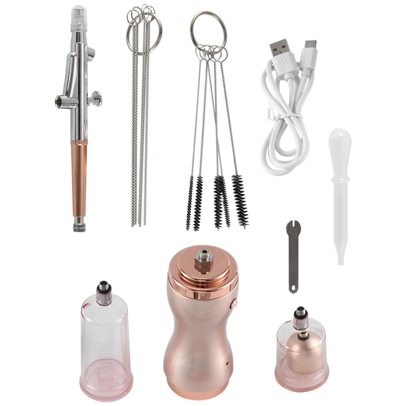 Airbrush Kit With Compressor 30PSI Airbrush Portable Cordless Airbrush For DIY Painting, Cake Decor, Cookie
Airbrush Kit With Compressor 30PSI Airbrush Portable Cordless Airbrush For DIY Painting, Cake Decor, Cookie