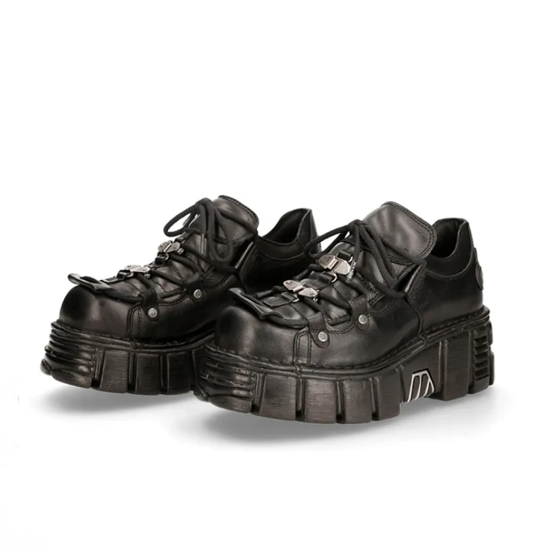 ZOCI Retro Rock Shoes For Both Men And Women 2022 New Dark Punk Leather Shoes Metal Niche Low Top Platform Shoes For Women
ZOCI Retro Rock Shoes For Both Men And Women 2022 New Dark Punk Leather Shoes Metal Niche Low Top Platform Shoes For Women