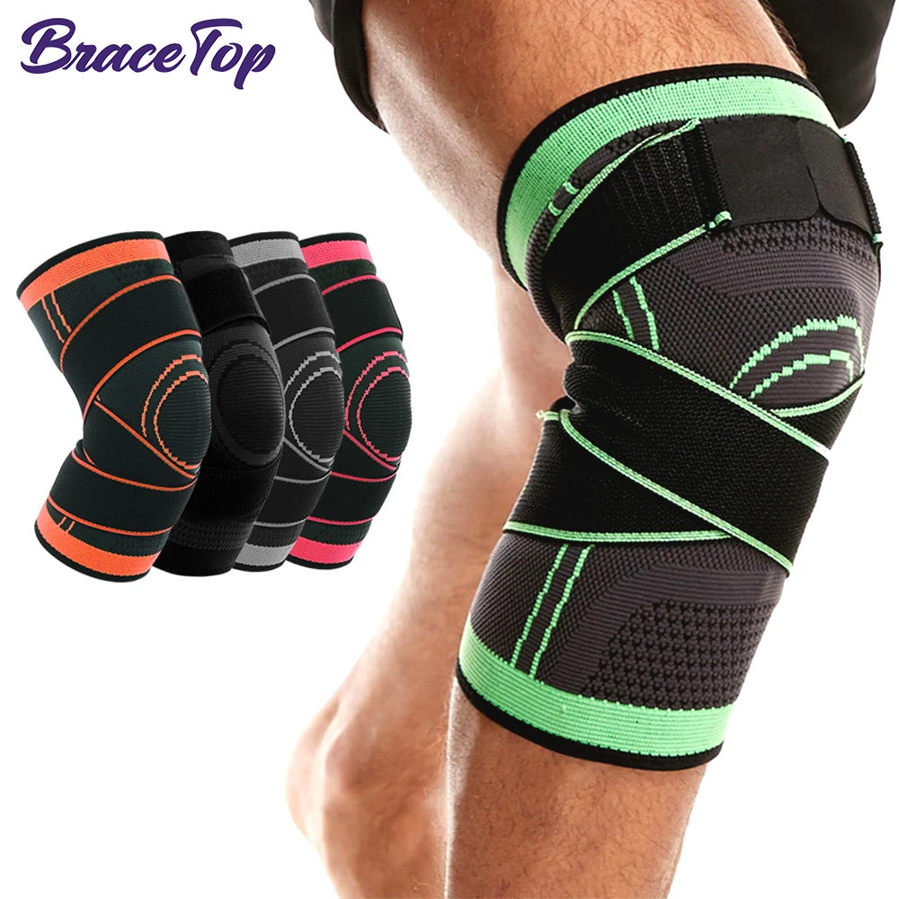 1PCS Professional Sport Kneepad Pressurized Elastic Knee Pads Support Fitness Gear Basketball Volleyball Brace Protector Bandage
1PCS Professional Sport Kneepad Pressurized Elastic Knee Pads Support Fitness Gear Basketball Volleyball Brace Protector Bandage