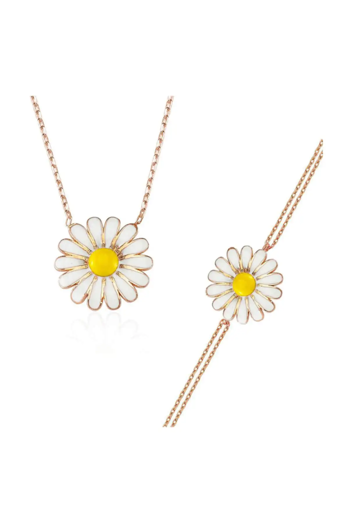 Women's Silver Daisy Necklace-Bracelet Combination KB0003 Necklace Jewelry & Jewelry Accessory
Women's Silver Daisy Necklace-Bracelet Combination KB0003 Necklace Jewelry & Jewelry Accessory